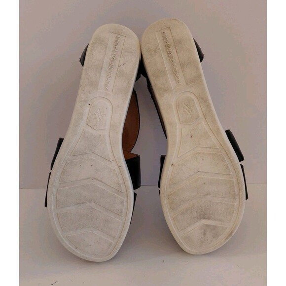 Adrienne Vittadini Sport Navy Blue Criss-Cross Sandals Size 8.5 - Picture 8 of 8